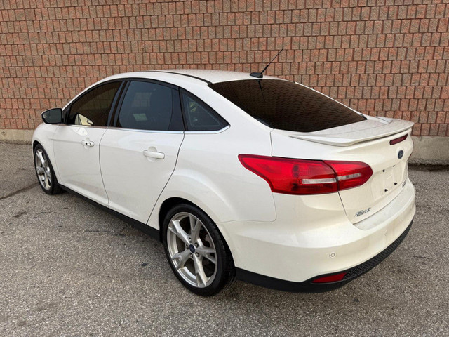 2016 Ford Focus TITANIUM | ONE-OWNER | LEATHER | BACK-UP CAM | N in Cars & Trucks in Oshawa / Durham Region - Image 4