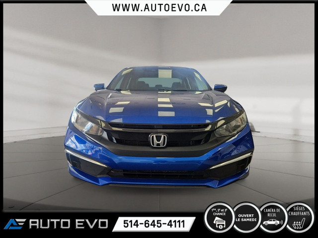 2021 Honda Civic LX * SIEGE CHAUFFANT * CAMERA * BLUETOOTH * CLE dans Autos et camions  à Ville de Montréal - Image 2