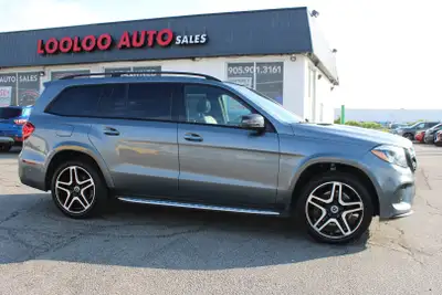 7 PASSENGER V8 Embark on a journey of opulence and innovation with the 2019 Mercedes GLS550 AMG Pack...