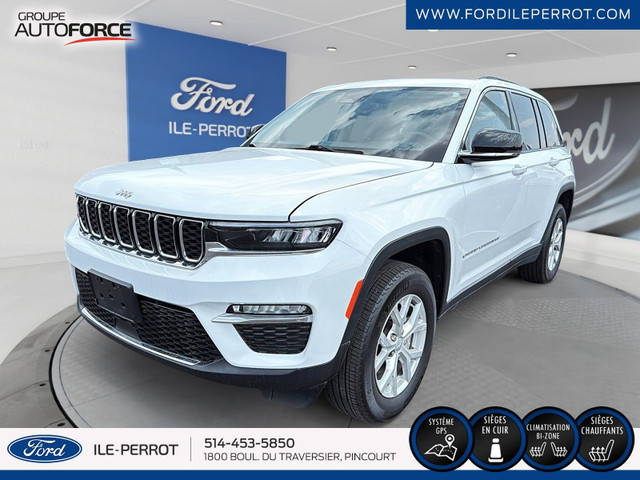 2023 Jeep Grand Cherokee LIMITED AWD, NAVIGATION, CUIR, SIÈGES C in Cars & Trucks in City of Montréal