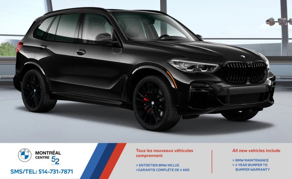 2023 BMW X5 xDrive40i, Premium, M Sport, Cuir Nappa, Garn