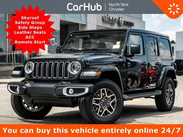 2025 Jeep Wrangler Sahara Skyroof Safety Group Side Steps in Cars & Trucks in City of Toronto