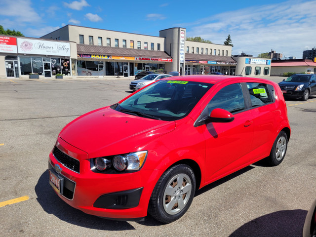 2015 Chevrolet Sonic ONE OWNER LOW KMS RUNS EXCELLENT,,VERY ATTR in Cars & Trucks in Mississauga / Peel Region - Image 2