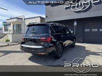 2022 Infiniti QX80 ProActive 7 Passagers 4WD Automatique avec Sièges en Cuir Toit Ouvrant Navigation... (image 4)