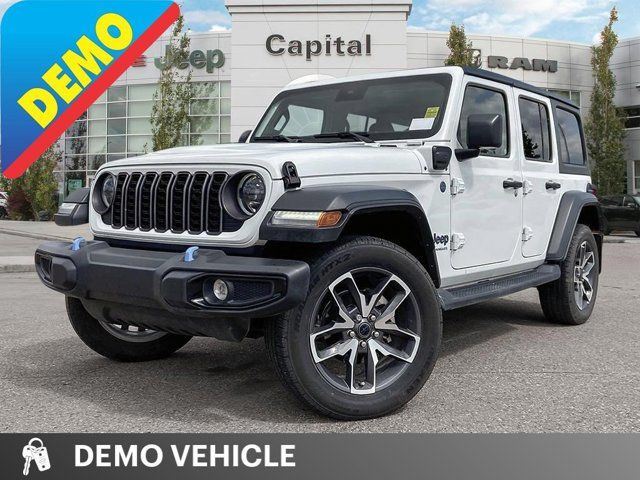 2024 Jeep Wrangler 4xe Sport S | 3–Piece Modular Hardtop in Cars & Trucks in Edmonton