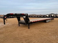 2024 SWS 36' Gooseneck Trailer (3) 7K Axles