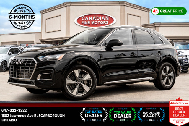 2021 Audi Q5 KOMFORT | QUATTRO | CLEAN CARFAX | HEATED SEATS | C in Cars & Trucks in City of Toronto