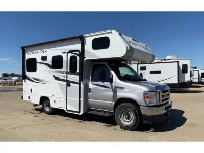 Embark on your next journey with the Adventurer 19RD Class C Motorhome. This gas-powered motorhome c...