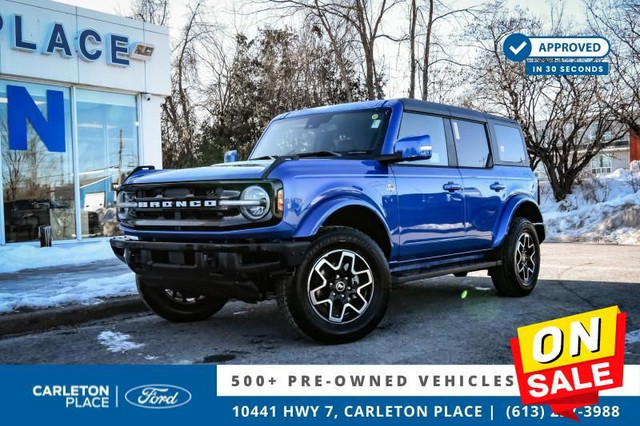 2024 Ford Bronco Outer Banks - Leather Seats in Cars & Trucks in Ottawa