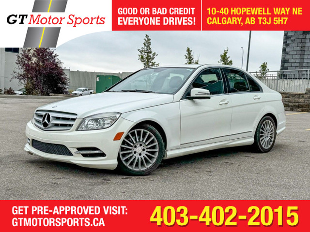 2011 Mercedes-Benz C-Class C250 4Matic | $0 DOWN | EVERYONE APPR in Cars & Trucks in Calgary