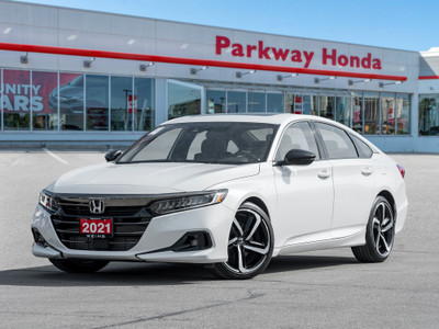 2021 Honda Accord Sport 1.5T HONDA CERTIFIED | PARWKAY ORIGIN...