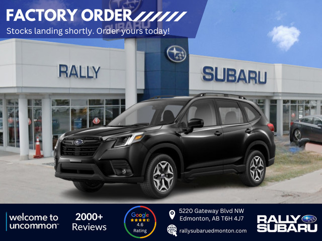 2024 Subaru Forester Touring - AVAILABLE TO FACTORY ORDER!! in Cars & Trucks in Edmonton