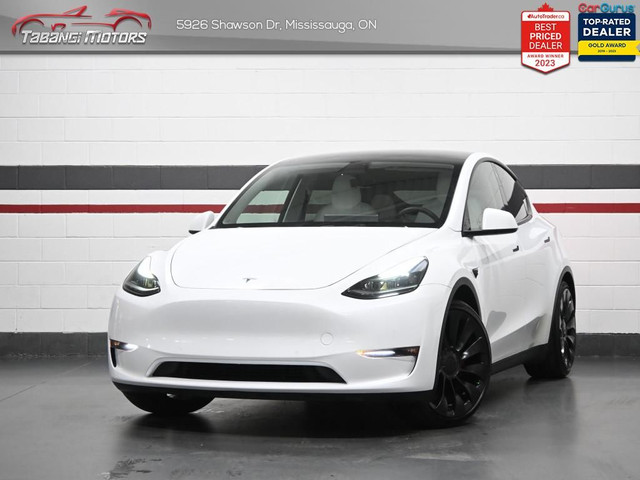 2022 Tesla Model Y Performance No Accident White Leather Dual Mo in Cars & Trucks in Mississauga / Peel Region