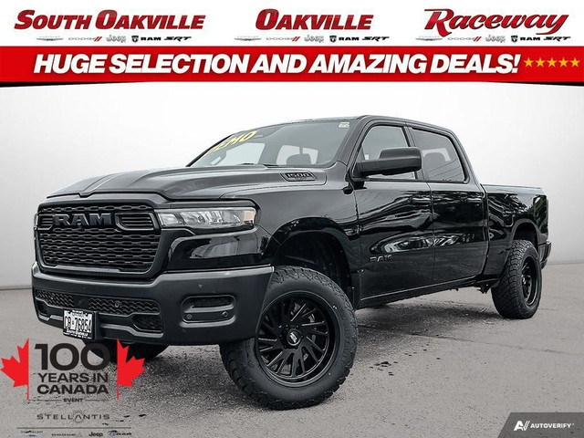 2025 Ram 1500 TRADESMAN | LONGBOX | 2\" LIFT JUST ADDED | DEMO | in Cars & Trucks in Oakville / Halton Region