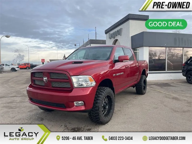 2011 Ram 1500 SPORT - Heated and Vented Leather Seats