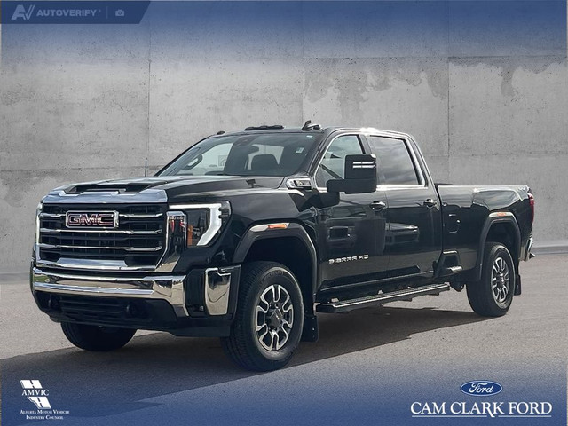2024 GMC Sierra 3500HD SLE ONE OWNER, 8FT BOX, REMOTE START,... in Cars & Trucks in Red Deer