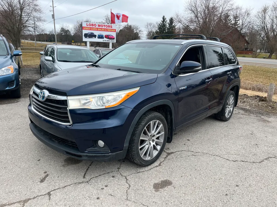 2015 Toyota Highlander hybrid XLE