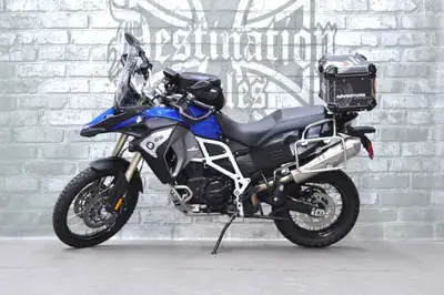 2018 BMW F800GS Adventure for sale with only 4500 km! A few upgrades done like a set of BMW LED driv...