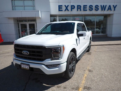  2021 Ford F-150 Lariat 1 OWNER, LOCAL TRADE, SPORT. 502A, 20'S,
