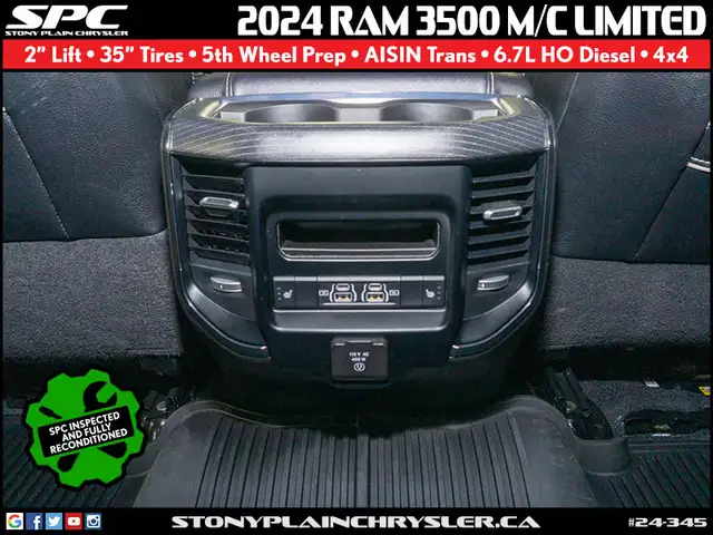 2024 RAM 3500 Limited 4x4 Mega Cab 6'4 in Cars & Trucks in St. Albert - Image 31
