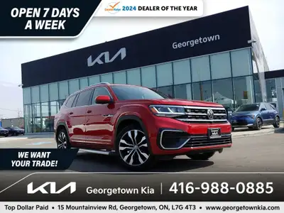 FEATURES: INTERIOR: Panoramic Sunroof Leather Seats 3rd Row Seating Folding 3rd Row R-Line Tilt & Te...