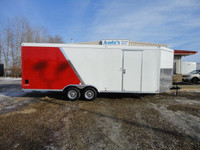 2023 CARGO MATE BLAZER 8.5X22 V-NOSE CAR HAULER#490725-BLOWOUT