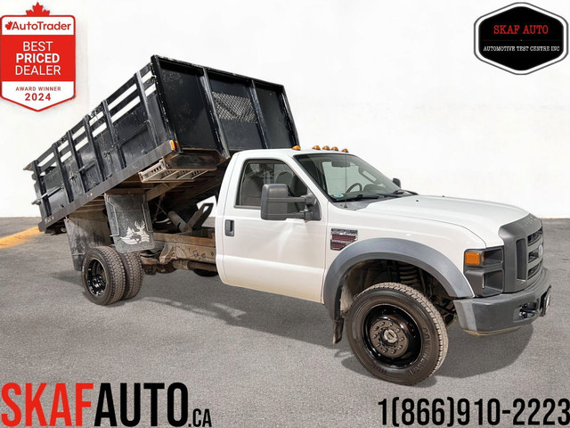 2009 Ford F-550 11FT DUMP BOX! 4X4! DIESEL! SIDES REMOVABLE! in Cars & Trucks in Mississauga / Peel Region - Image 3