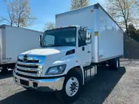  2020 Hino 338D with 26-Foot Box and Power Rail Gate