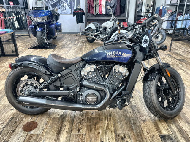 2021 INDIAN MOTORCYCLE SCOUT BOBBER ABS ICON: $105 BW! in Sport Bikes in Winnipeg