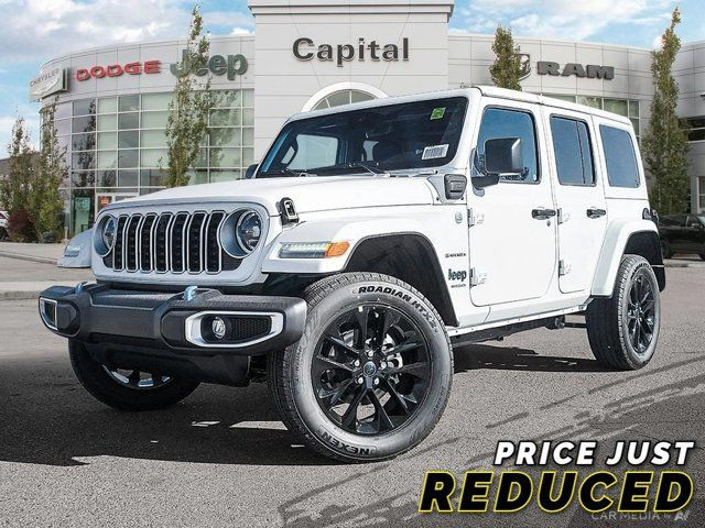 2024 Jeep Wrangler 4xe Sahara | ADAPTIVE CRUISE CONTROL W/STOP in Cars & Trucks in Edmonton
