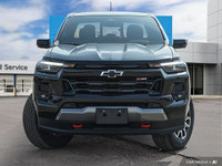 Odometer is 5945 kilometers below market average! Black 2024 Chevrolet Colorado Z71 4WD 8-Speed Auto... (image 1)