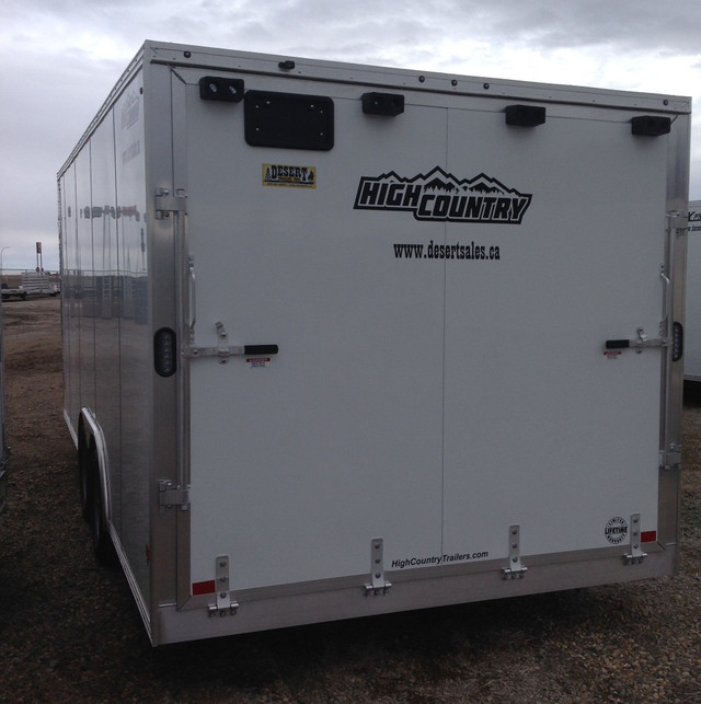 2025 ALCOM/HC 8.5X18 BP CARGO TRAILER in Cargo & Utility Trailers in Calgary - Image 3