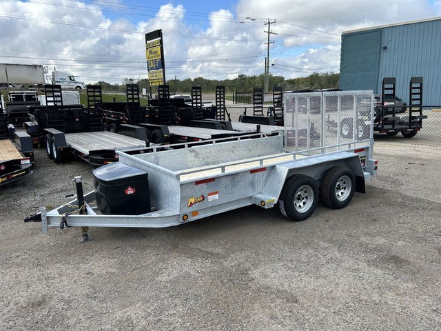 Galvanized Tandem Landscape Trailer in Cargo & Utility Trailers in Oshawa / Durham Region - Image 3