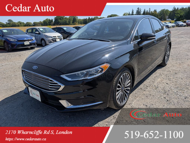 2018 Ford Fusion SE All-wheel Drive Sedan Automatic in Cars & Trucks in London - Image 3