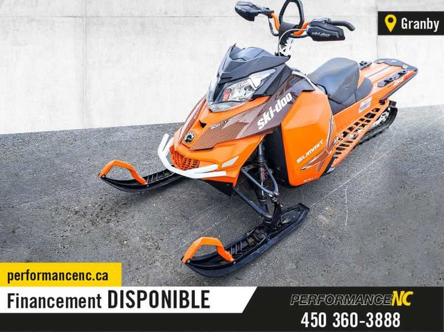 2015 SKI-DOO SUMMIT X 154 800R E-TEC in Travel Trailers & Campers in Granby - Image 4