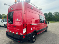 2015 Ford Transit Cargo Van Highroof Extended ex-Rogers van with 3.2L 5-cylinder diesel engine, 148"... (image 4)