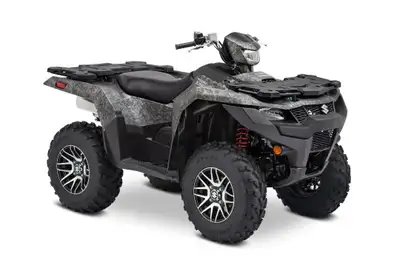 2023 Suzuki 750XPZ KINGQUAD OUR MOST POWERFUL KINGQUAD WITH POWER STEERING, MAG WHEELS AND CARRIER C...