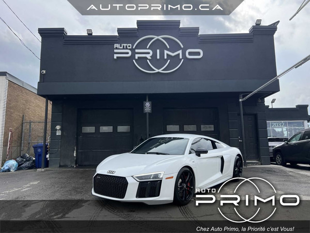 2018 Audi R8 Coupe V10 5.2 FSI 1OF999 RWS S tronic avec Sièges e in Cars & Trucks in Laval / North Shore