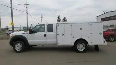 NEW ARRIVAL... 2015 FORD F-550 EXTENDED CAB SERVICE TRUCK AMVIC Licensed Dealership Financing is Ava...