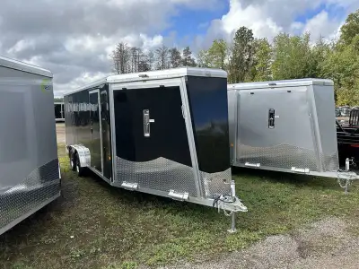 In-stock Savings on Enclosed Snowmobile Trailers 2025 NEO NAS-X 7.5'x23' Aluminum Snowmobile Trailer...