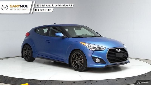 2016 Hyundai Veloster Turbo Rally Edition 6-Speed Manual in Cars & Trucks in Lethbridge