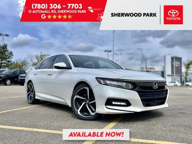2018 Honda Accord Sedan Sport CVT | Heated Front Seats in Cars & Trucks in Edmonton
