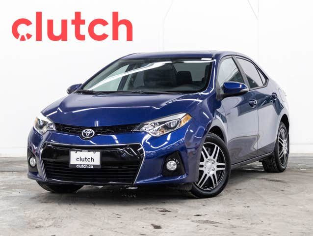 2015 Toyota Corolla S w/ Upgrade Pkg w/ Front Heated Seats, Rear in Cars & Trucks in City of Toronto