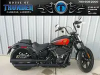 2022 Harley Davidson Street Bob $126 B/W OAC