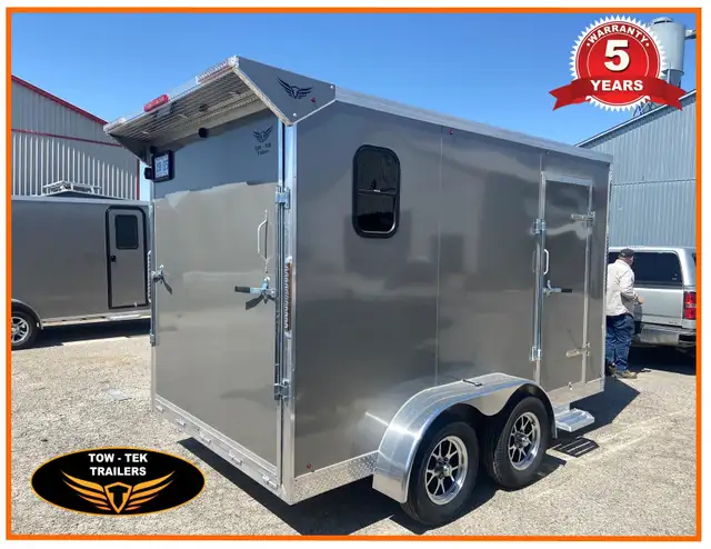 2025 TowTek Transcend 6 x 12 Cargo Trailer,Tuf-Tek flooring 5 Yr in Cargo & Utility Trailers in Mississauga / Peel Region - Image 5