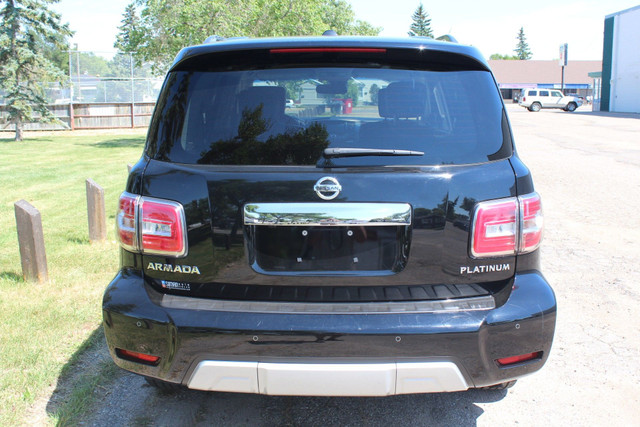 2017 Nissan Armada Platinum CLEARANCE PRICED LEATHER SUNROOF AWD in Cars & Trucks in Regina - Image 4