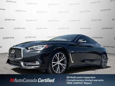 Snag a score on this 2017 INFINITI Q60 3.0t while we have it. Roomy but easy to maneuver, its low ma...