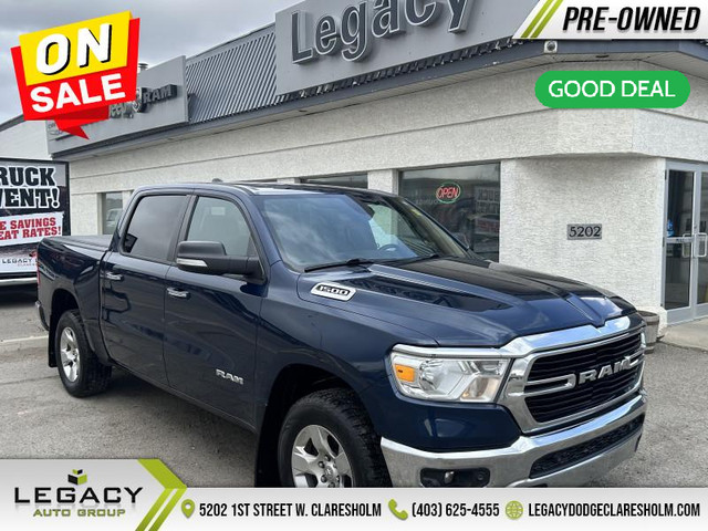 2019 Ram 1500 Big Horn - Aluminum Wheels - Chrome Accents in Cars & Trucks in Lethbridge