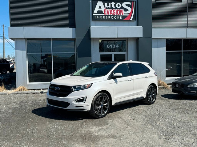  2018 Ford Edge SPORT AWD + CARPLAY + TOIT + JAMAIS ACCIDENTÉ in Cars & Trucks in Sherbrooke