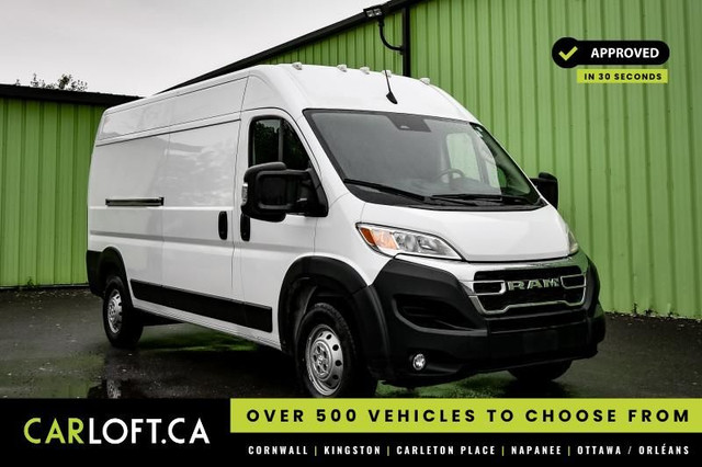 2023 Ram ProMaster Cargo Van 2500 High Roof 159 • R-V CAM in Cars & Trucks in Ottawa